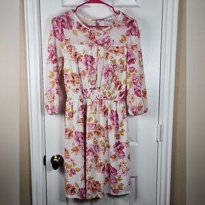 Floral dress size M